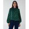 Satin Blouson Top