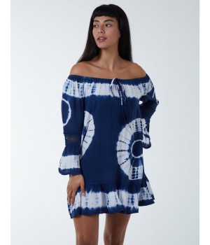 Bardot Tie Dye Tunic Dress