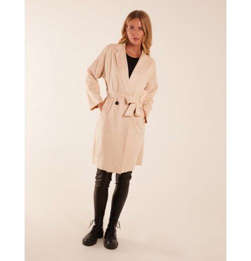 Waist Detail Trench Style Jacket