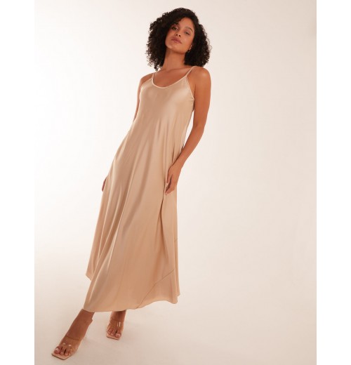 Satin Cami Maxi Dress