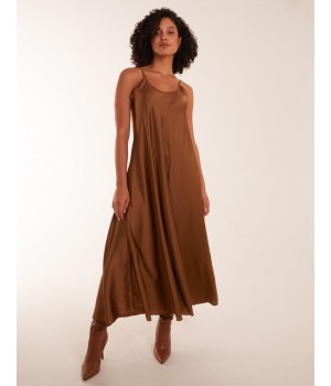 Satin Cami Maxi Dress