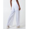 Shirring Waist Wide Leg Trousers