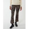 Leopard Print Flared Pants