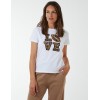 Leopard Print 'Love' Lips T-Shirt