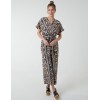 Multi Stripe Animal Jumpsuit