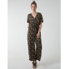 Paisley Floral Tie Waist Jumpsuit