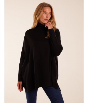 High Neck Boxy Jumper