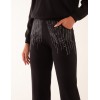 Diamante Knitted Flared Trousers